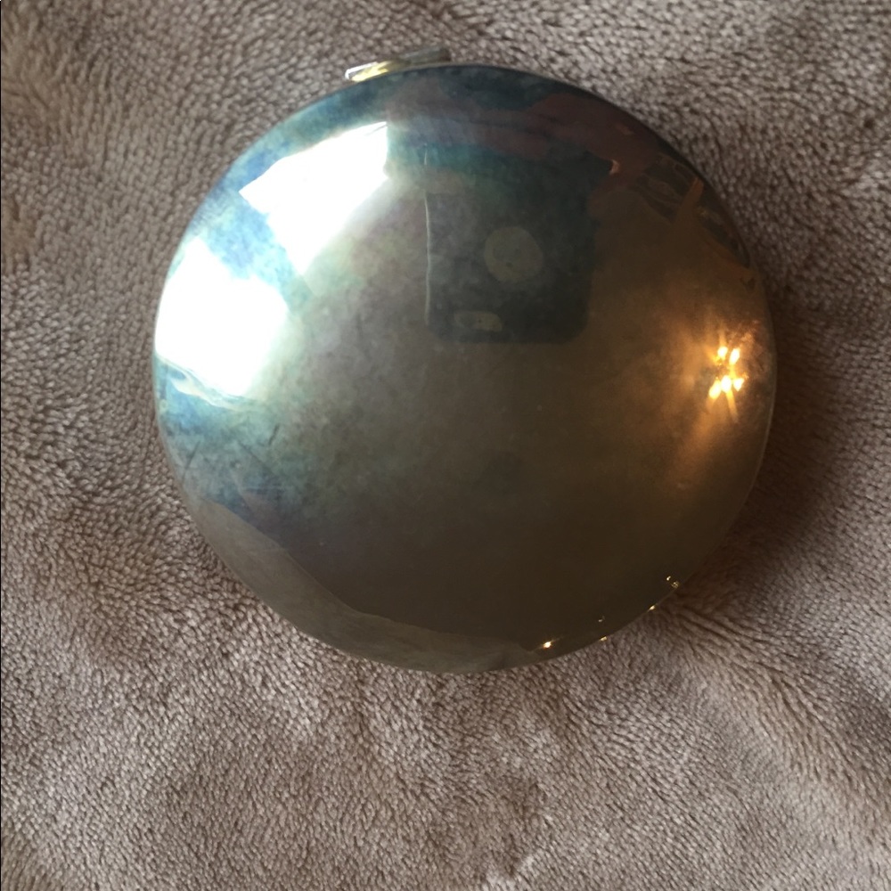 NWOT Silver Compact